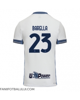 Inter Milan Nicolo Barella #23 Tricou Fotbal Replică 2024-25 Barbati Deplasare